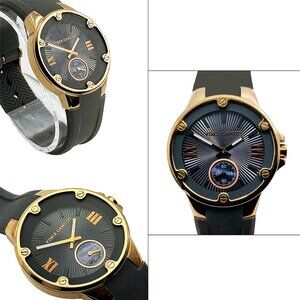 Vince Camuto Women’s Watch VC15078 Rose Gold W/Grey Silicone Band